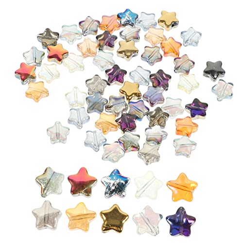 CLISPEED 200Stücke Sternform Glasperlen für DIY Schmuck Bastelperlen für Armbänder und Handwerkskügelchen für Projekte und CLISPEED 200Stücke Sternform Glasperlen für DIY Schmuck Bastelperlen für Armbänder und Handwerkskügelchen für Projekte und von CLISPEED