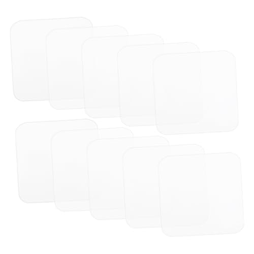 CLISPEED 20Stücke Doppelseitiges Klebeband Transparente Klebepads für Wandmontage Hochstark Entfernbare Klebebandaufkleber für DIY Projekte Heimdekoration von CLISPEED
