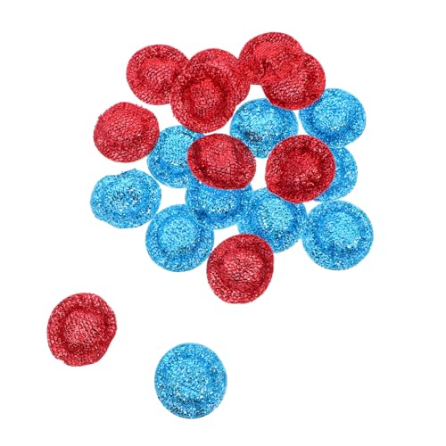 CLISPEED 20Stücke Kawaii Plüsch Kopfbedeckung für Kleine Gelbe Bastel Accessoire Sonnenhut für Sommeraktivitäten Weihnachtsparty von CLISPEED