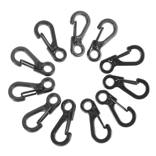 CLISPEED 20Stücke Mini Karabinerhaken Schnellverschluss Clips für Armbänder und Schlüsselanhänger Kleine Vielseitige Karabiner für Schmuck und Accessoires CLISPEED 20Stücke Mini Karabinerhaken Schnellverschluss Clips für Armbänder und Schlüsselanhänger Kleine Vielseitige Karabiner für Schmuck und Accessoires von CLISPEED