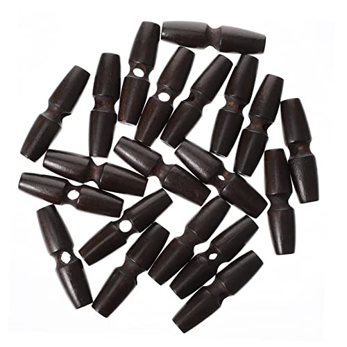 CLISPEED 20Stücke Olivenknöpfe Horn für DIY Ersatzknöpfe für Pullover und Mäntel Handwerksprojekte und Bekleidungsdekoration Kaffeebraun CLISPEED 20Stücke Olivenknöpfe Horn für DIY Ersatzknöpfe für Pullover und Mäntel Handwerksprojekte und Bekleidungsdekoration Kaffeebraun von CLISPEED