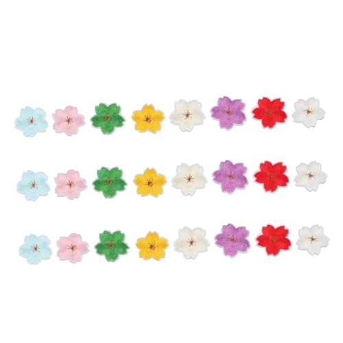 CLISPEED 24 Stück Teiliges Aufnähset Blumenmotive Patch Stickers mit Dickem Stickerei design Klare Muster Weicher Einfach zu Nähen für Kleidung Taschen DIY kostüme zum Dekorieren und CLISPEED 24 Stück Teiliges Aufnähset Blumenmotive Patch Stickers mit Dickem Stickerei design Klare Muster Weicher Einfach zu Nähen für Kleidung Taschen DIY kostüme zum Dekorieren und von CLISPEED