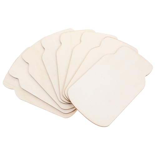 CLISPEED 24 Stück Teiliges Diy Holzschild mit Glatten Naturbelassenen Mason Jar Holzplatten Unbemalt und Blank zum Bemalen Basteln Dekorieren Geschenkidee für Kreative Handwerksprojekte CLISPEED 24 Stück Teiliges Diy Holzschild mit Glatten Naturbelassenen Mason Jar Holzplatten Unbemalt und Blank zum Bemalen Basteln Dekorieren Geschenkidee für Kreative Handwerksprojekte von CLISPEED