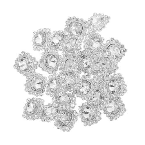 CLISPEED 24 Stück Teiliges Glitzernde Kristall Rhinestone Knöpfe mit Löchern zum Nähen Dekorative Schmuckknöpfe für DIY Kleidung Taschen Schuhe Vielseitige Bastelverzierung CLISPEED 24 Stück Teiliges Glitzernde Kristall Rhinestone Knöpfe mit Löchern zum Nähen Dekorative Schmuckknöpfe für DIY Kleidung Taschen Schuhe Vielseitige Bastelverzierung von CLISPEED