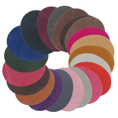 CLISPEED 24 Stück Teiliges Ovale Bügelflicken Ellbogenpatches Selbstklebend Veloursleder DIY Kleidung Reparatur Dekoration Langlebig Modisch für Pullover Jacken und Accessoires CLISPEED 24 Stück Teiliges Ovale Bügelflicken Ellbogenpatches Selbstklebend Veloursleder DIY Kleidung Reparatur Dekoration Langlebig Modisch für Pullover Jacken und Accessoires von CLISPEED