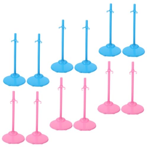 CLISPEED 24 Stück Teiliges Puppenständer Stabile Flache Basis rutschfeste Halterungen für Puppen und Actionfiguren Bunte Stützen in Blau für Puppenhaus und Display Sicher und Stabil CLISPEED 24 Stück Teiliges Puppenständer Stabile Flache Basis rutschfeste Halterungen für Puppen und Actionfiguren Bunte Stützen in Blau für Puppenhaus und Display Sicher und Stabil von CLISPEED