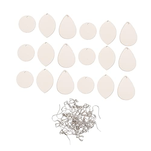 CLISPEED 24 Stück Teiliges Sublimations Ohrring Anhänger Rund und Tropfenförmig Doppelseitig Bedruckbare DIY Schmuckrohlinge Leicht Robust für Selbstgemachte Ohrhänger und Kreative CLISPEED 24 Stück Teiliges Sublimations Ohrring Anhänger Rund und Tropfenförmig Doppelseitig Bedruckbare DIY Schmuckrohlinge Leicht Robust für Selbstgemachte Ohrhänger und Kreative von CLISPEED