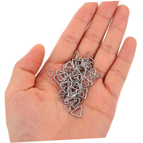 CLISPEED 240 Stück Teiliges Dreieckige Edelstahl Sprungringe Dreieckige Offene Verschlüsse Schmuckverbinder für DIY Halsketten Armbänder Anhänger Zubehör Langlebig Vielseitig Einsetzbar CLISPEED 240 Stück Teiliges Dreieckige Edelstahl Sprungringe Dreieckige Offene Verschlüsse Schmuckverbinder für DIY Halsketten Armbänder Anhänger Zubehör Langlebig Vielseitig Einsetzbar von CLISPEED