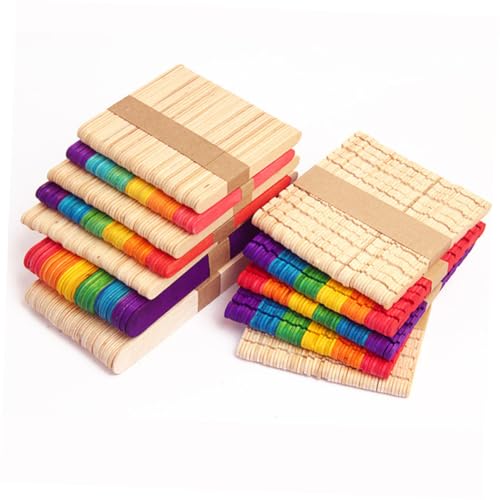 CLISPEED 250 Stück Holzstäbchen Basteln Glatte Splitterfreie DIY Holzstäbchen für Kindergarten Kreative Handwerksprojekte Naturholz für Bastelarbeiten und Partys CLISPEED 250 Stück Holzstäbchen Basteln Glatte Splitterfreie DIY Holzstäbchen für Kindergarten Kreative Handwerksprojekte Naturholz für Bastelarbeiten und Partys von CLISPEED