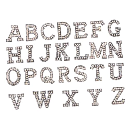 CLISPEED 26 Stück Teiliges Strass Buchstaben Patches zum Aufbügeln Langlebige Kleidung Applikationen Einfache DIY Dekoration für Shirts Jacken Taschen Geschenkidee für Bekannte CLISPEED 26 Stück Teiliges Strass Buchstaben Patches zum Aufbügeln Langlebige Kleidung Applikationen Einfache DIY Dekoration für Shirts Jacken Taschen Geschenkidee für Bekannte von CLISPEED