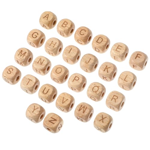 CLISPEED 260 Stk. Beechwood Buchstabenperlen für Armbänder Quadratische Lose Holzperlen mit Alphabetbuchstaben Natürliche Beech Holzperlen für Schmuckherstellung DIY Halsketten und Kreative CLISPEED 260 Stk. Beechwood Buchstabenperlen für Armbänder Quadratische Lose Holzperlen mit Alphabetbuchstaben Natürliche Beech Holzperlen für Schmuckherstellung DIY Halsketten und Kreative von CLISPEED