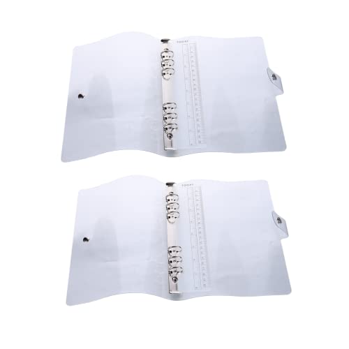 CLISPEED 2Stücke Transparente Notizbuchabdeckung Hochwertiges PVC und Staubdicht mit Starkem Snap Verschluss für Notizblock Schutz und Aufbewahrung CLISPEED 2Stücke Transparente Notizbuchabdeckung Hochwertiges PVC und Staubdicht mit Starkem Snap Verschluss für Notizblock Schutz und Aufbewahrung von CLISPEED