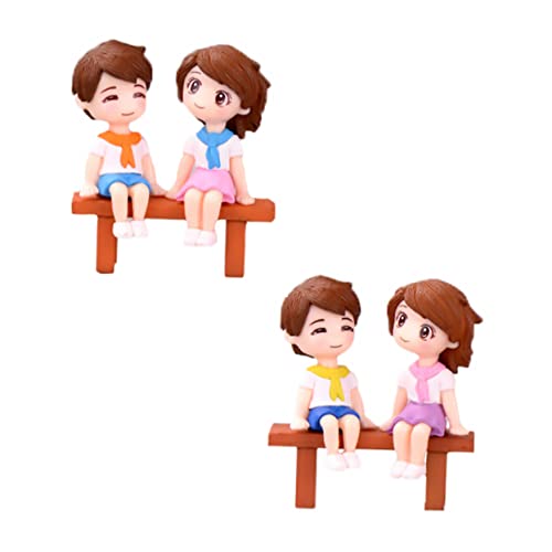 CLISPEED 2sätze Couple Doll Dekoration Liebespaar Figuren Für Schreibtisch Hochzeits Party-Dekoration Miniaturornamente Für Innenräume CLISPEED 2sätze Couple Doll Dekoration Liebespaar Figuren Für Schreibtisch Hochzeits Party-Dekoration Miniaturornamente Für Innenräume von CLISPEED