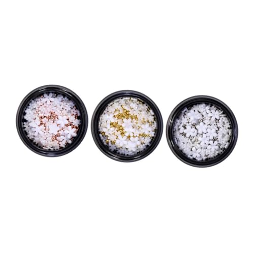 CLISPEED 3 Boxen Mini Resin Nagelblumen Deko Kreative Nail Art Charms Bunte Blüten für Natürliche und Künstliche Nägel DIY Maniküre Schmuck für Damen Nail Zubehör Zufällige Zufällige Farbe CLISPEED 3 Boxen Mini Resin Nagelblumen Deko Kreative Nail Art Charms Bunte Blüten für Natürliche und Künstliche Nägel DIY Maniküre Schmuck für Damen Nail Zubehör Zufällige Zufällige Farbe von CLISPEED