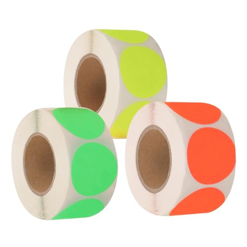 CLISPEED 3 Rollen Vorratskontroll Etiketten Use First Aufkleber für Lebensmittel Fluoreszierende Klebeetiketten in Rot Grün Gelb Selbstklebend Wasserfest Praktisch für Küche und CLISPEED 3 Rollen Vorratskontroll Etiketten Use First Aufkleber für Lebensmittel Fluoreszierende Klebeetiketten in Rot Grün Gelb Selbstklebend Wasserfest Praktisch für Küche und von CLISPEED