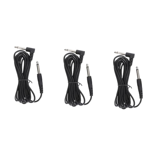 CLISPEED 3 STÜCKE Teiliges Gitarren Audio Kabel Langlebige Lautsprecher Verbindungskabel Hochfrequenzgeschirmt Biegungsresistent Professionell für Gitarre und Audioverstärker CLISPEED 3 STÜCKE Teiliges Gitarren Audio Kabel Langlebige Lautsprecher Verbindungskabel Hochfrequenzgeschirmt Biegungsresistent Professionell für Gitarre und Audioverstärker von CLISPEED