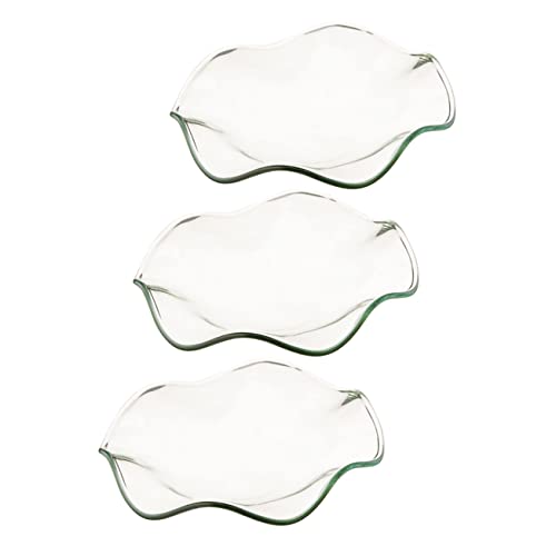 CLISPEED 3 Stück Aromatherapie-Lampe für ätherische Öle Wachsschmelzbrenner Tablett Ölwärmerschale Momente-Duftöl duftend Ersatz für Wachsbrennerschale Wachsbrenner Glasschale Transparent CLISPEED 3 Stück Aromatherapie-Lampe für ätherische Öle Wachsschmelzbrenner Tablett Ölwärmerschale Momente-Duftöl duftend Ersatz für Wachsbrennerschale Wachsbrenner Glasschale Transparent von CLISPEED