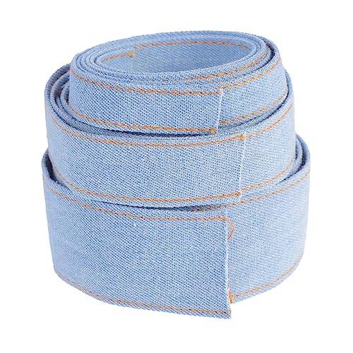 CLISPEED 3 Stück Teiliges Denimband Crimpendem Stoff für Diy Haaraccessoires Hochwertige Leichte und Faltbare Materialien in Verschiedenen für Kreative Projekte von CLISPEED