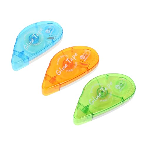 CLISPEED 3 Stück Teiliges Doppelseitiges Klebeband Stark Haftend Transparent für Basteln Scrapbooking Büro Schulkinder Praktische Klebebänder Langlebig und Vielseitig Einsetzbar CLISPEED 3 Stück Teiliges Doppelseitiges Klebeband Stark Haftend Transparent für Basteln Scrapbooking Büro Schulkinder Praktische Klebebänder Langlebig und Vielseitig Einsetzbar von CLISPEED