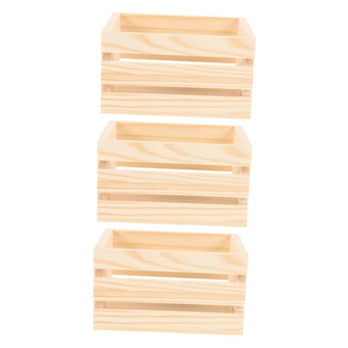 CLISPEED 3 Stück Teiliges Mini Holzkorb Puppenhaus Dekoration Kleine Aufbewahrungskörbe Aus Holz Für Bastelprojekte Realistisches Design CLISPEED 3 Stück Teiliges Mini Holzkorb Puppenhaus Dekoration Kleine Aufbewahrungskörbe Aus Holz Für Bastelprojekte Realistisches Design von CLISPEED