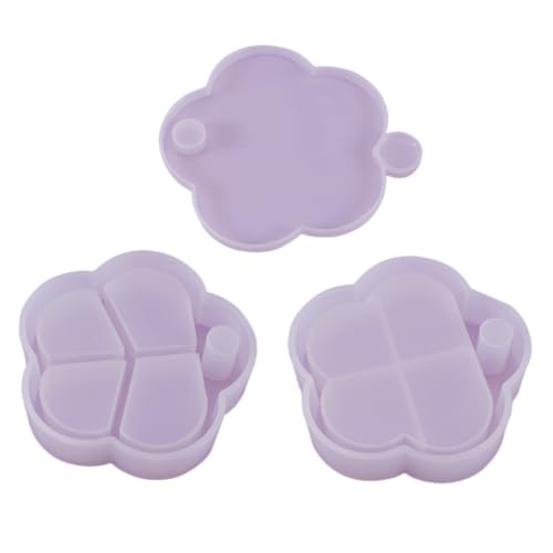 CLISPEED 3 Stück Teiliges Silikonform DIY Aufbewahrungsboxen Kreative Epoxidharz Schmuckdose mit Blütenmuster Multifunktionale Resin Form für Schmuck und Dekoration Langlebig und Einfach CLISPEED 3 Stück Teiliges Silikonform DIY Aufbewahrungsboxen Kreative Epoxidharz Schmuckdose mit Blütenmuster Multifunktionale Resin Form für Schmuck und Dekoration Langlebig und Einfach von CLISPEED