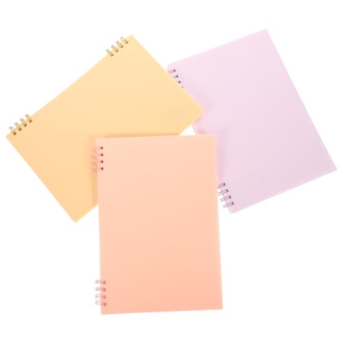 CLISPEED 3 Stück Teiliges Spiral Notizbuch Liniert Robuste Haushalts und Büro Memo Pads in Pastellfarben Praktisch für Wochenplaner To Do Listen Kreatives Schreiben und Geschenkideen CLISPEED 3 Stück Teiliges Spiral Notizbuch Liniert Robuste Haushalts und Büro Memo Pads in Pastellfarben Praktisch für Wochenplaner To Do Listen Kreatives Schreiben und Geschenkideen von CLISPEED