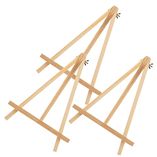 CLISPEED 3 Stück Teiliges Tischstaffelei Holz für Künstler Stabiler Easel für Malerei und Fotopräsentation Leicht und Transportabel CLISPEED 3 Stück Teiliges Tischstaffelei Holz für Künstler Stabiler Easel für Malerei und Fotopräsentation Leicht und Transportabel von CLISPEED