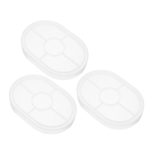 CLISPEED 3 Stück Vielseitige Gießformen für Epoxidharz Handwerke Silikonformen für Tassenunterlagen und Dekorative Trays CLISPEED 3 Stück Vielseitige Gießformen für Epoxidharz Handwerke Silikonformen für Tassenunterlagen und Dekorative Trays von CLISPEED