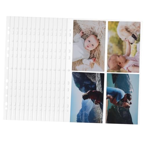 CLISPEED 30 Stück Doppelseitige Sammelkarten Hüllen mit Fach Raster Transparente Schutzhüllen für Trading Cards Postkarten Fotokarten Kompatibel mit Ringbüchern Geordnetes CLISPEED 30 Stück Doppelseitige Sammelkarten Hüllen mit Fach Raster Transparente Schutzhüllen für Trading Cards Postkarten Fotokarten Kompatibel mit Ringbüchern Geordnetes von CLISPEED