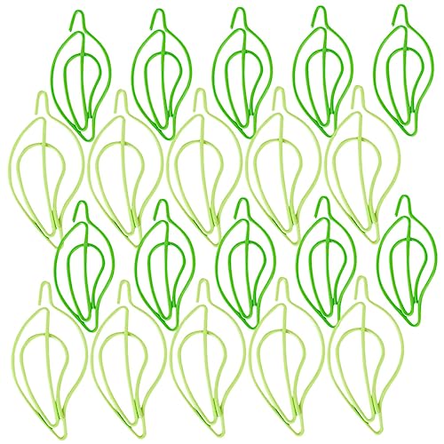 CLISPEED 30 Stück Kreative Büroklammer Clips Büroklammern Für Dokumente Große Blatt-büroklammer Schreibwaren Büroklammern in Pflanzenform Farbig Blatt Papier Papierclip Bunt Metall CLISPEED 30 Stück Kreative Büroklammer Clips Büroklammern Für Dokumente Große Blatt-büroklammer Schreibwaren Büroklammern in Pflanzenform Farbig Blatt Papier Papierclip Bunt Metall von CLISPEED