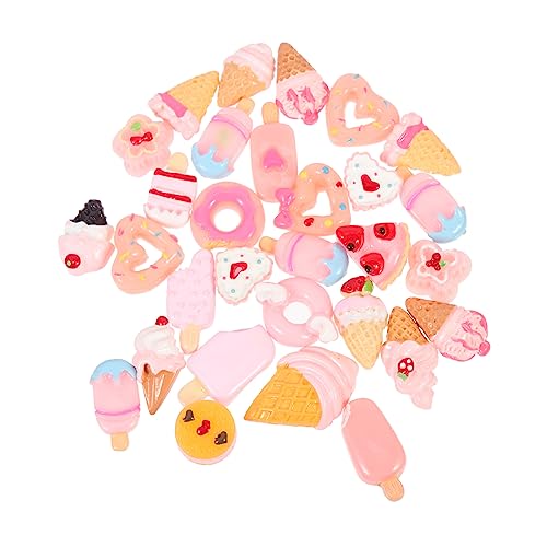 CLISPEED 30 Stück Simulation Lebensmittel Modell DIY Handyhülle Kawaii Nagel Charms Mixed Style Rosa Farbauswahl Hochwertige Harzmaterialien für Kreative Bastelprojekte CLISPEED 30 Stück Simulation Lebensmittel Modell DIY Handyhülle Kawaii Nagel Charms Mixed Style Rosa Farbauswahl Hochwertige Harzmaterialien für Kreative Bastelprojekte von CLISPEED