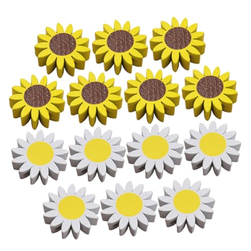 CLISPEED 30 Stück Sonnenblumen Holzperlen mit Bunte Lose Holzperlen für DIY Basteln Armband Halskette Girlande Natürliche für Schmuck und Dekoration Zufällige Farbe Zufällige Farbe CLISPEED 30 Stück Sonnenblumen Holzperlen mit Bunte Lose Holzperlen für DIY Basteln Armband Halskette Girlande Natürliche für Schmuck und Dekoration Zufällige Farbe Zufällige Farbe von CLISPEED