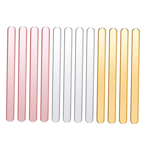 CLISPEED 30 Stück Teiliges Acryl Eisstiele Langlebige Wiederverwendbare DIY Stäbchen für Eisformen Glatte Oberfläche Sicher für Basteln und Herstellen in Silber Roségold Gold CLISPEED 30 Stück Teiliges Acryl Eisstiele Langlebige Wiederverwendbare DIY Stäbchen für Eisformen Glatte Oberfläche Sicher für Basteln und Herstellen in Silber Roségold Gold von CLISPEED