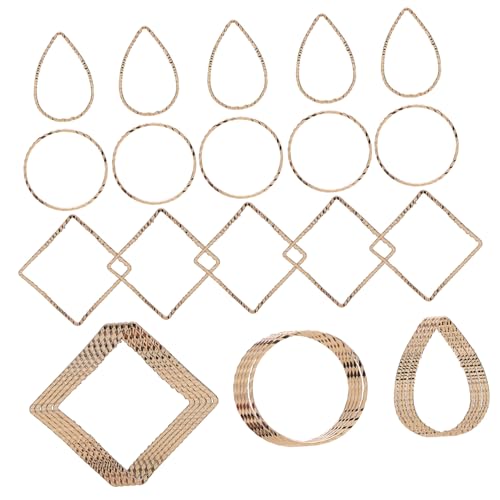 CLISPEED 30 Stück Teiliges DIY Ohrring Hoop aus Kupfer Vielseitige Schmuckzubehör für Ohrringgestaltung Langlebig und Hautfreundlich für Basteln und Schmuckherstellung CLISPEED 30 Stück Teiliges DIY Ohrring Hoop aus Kupfer Vielseitige Schmuckzubehör für Ohrringgestaltung Langlebig und Hautfreundlich für Basteln und Schmuckherstellung von CLISPEED