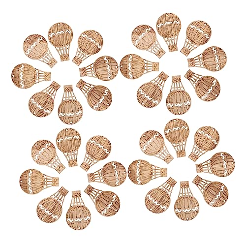 CLISPEED 30 Stück Teiliges Heißluftballon Holzausschnitte aus Naturholz Glatte Oberfläche Leichte Holzstücke für DIY Bastelarbeiten Bemalbare Holzscheiben Vielseitige Dekoration für Party CLISPEED 30 Stück Teiliges Heißluftballon Holzausschnitte aus Naturholz Glatte Oberfläche Leichte Holzstücke für DIY Bastelarbeiten Bemalbare Holzscheiben Vielseitige Dekoration für Party von CLISPEED