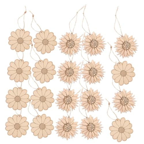 CLISPEED 30 Stück Teiliges Holzblumen Sonnenblumen Holzornamente Unbearbeitete Holzstücke Bastelmaterial für DIY Dekorationen Leicht und Robust Geeignet für Herbstfest Thanksgiving Party CLISPEED 30 Stück Teiliges Holzblumen Sonnenblumen Holzornamente Unbearbeitete Holzstücke Bastelmaterial für DIY Dekorationen Leicht und Robust Geeignet für Herbstfest Thanksgiving Party von CLISPEED