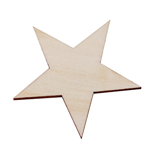 CLISPEED 300 Stück DIY Holzsterne Dekorative Holzstücke für Bastelprojekte für Kreative Handarbeiten mit Familie und Freunden CLISPEED 300 Stück DIY Holzsterne Dekorative Holzstücke für Bastelprojekte für Kreative Handarbeiten mit Familie und Freunden von CLISPEED