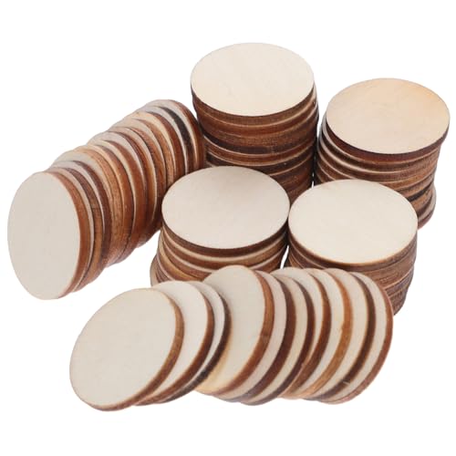 CLISPEED 300 Stück Unfertige Runde Holzscheiben Blanko Holz Kreise für Diy Basteln Handbemalung Natürliche Holzdekoration Rustic Wood Slices Holzhandwerk CLISPEED 300 Stück Unfertige Runde Holzscheiben Blanko Holz Kreise für Diy Basteln Handbemalung Natürliche Holzdekoration Rustic Wood Slices Holzhandwerk von CLISPEED