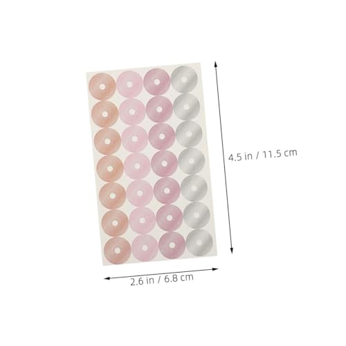 CLISPEED 32 Blatt Lochverstärker Aufkleber Selbstklebend für Gelochte Loseblattseiten Stark Haftend Ablösbar Vielseitig für Planer Ordner DIY und Babybücher Kompatibel mit CLISPEED 32 Blatt Lochverstärker Aufkleber Selbstklebend für Gelochte Loseblattseiten Stark Haftend Ablösbar Vielseitig für Planer Ordner DIY und Babybücher Kompatibel mit von CLISPEED