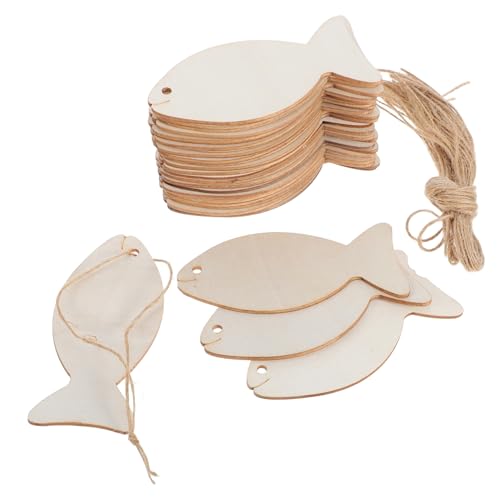 CLISPEED 32 Stück Teiliges Holzfische Holzornamente Unfertige Holzscheiben Fischformen zum Bemalen DIY Basteln Geschenkanhänger Wohnkultur Holzdeko für Handarbeit und Party CLISPEED 32 Stück Teiliges Holzfische Holzornamente Unfertige Holzscheiben Fischformen zum Bemalen DIY Basteln Geschenkanhänger Wohnkultur Holzdeko für Handarbeit und Party von CLISPEED