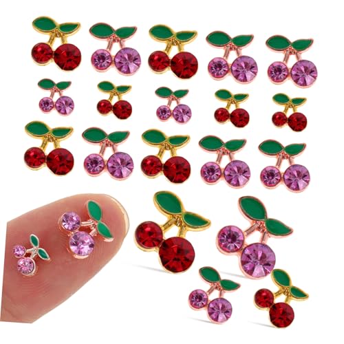 CLISPEED 32Stücke Teiliges Kirschnagel Dekorationsset für DIY Nagelkunst Hochwertige Strasssteine und Roségold für Natürliche und Künstliche Nägel für Hochzeiten CLISPEED 32Stücke Teiliges Kirschnagel Dekorationsset für DIY Nagelkunst Hochwertige Strasssteine und Roségold für Natürliche und Künstliche Nägel für Hochzeiten von CLISPEED