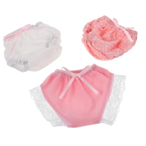 CLISPEED 3stücke Kleidung Für Spielzeug Wiederverwendbare Babywindeln Für Puppenhauspuppen Unterhosen Für Puppen Outfit Für Neugeborene Puppen Windeln Für Babypuppen Unterwäsche-Set CLISPEED 3stücke Kleidung Für Spielzeug Wiederverwendbare Babywindeln Für Puppenhauspuppen Unterhosen Für Puppen Outfit Für Neugeborene Puppen Windeln Für Babypuppen Unterwäsche-Set von CLISPEED