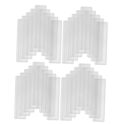 CLISPEED 4 Blätter Teiliges Selbstklebende Wasserdichte Transparente Label hüllen aus PVC Aufbewahrungstaschen für Karten Etikettenhalter für Büro Schule Lager und Supermarkt Schutz vor CLISPEED 4 Blätter Teiliges Selbstklebende Wasserdichte Transparente Label hüllen aus PVC Aufbewahrungstaschen für Karten Etikettenhalter für Büro Schule Lager und Supermarkt Schutz vor von CLISPEED
