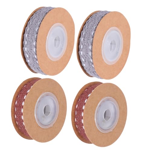 CLISPEED 4 Rollen Selbstklebendes Baumwollband Gemischte Farben Yards pro für Partydekoration und Diy Projekte Vielseitig Einsetzbar für und Bastelarbeiten CLISPEED 4 Rollen Selbstklebendes Baumwollband Gemischte Farben Yards pro für Partydekoration und Diy Projekte Vielseitig Einsetzbar für und Bastelarbeiten von CLISPEED