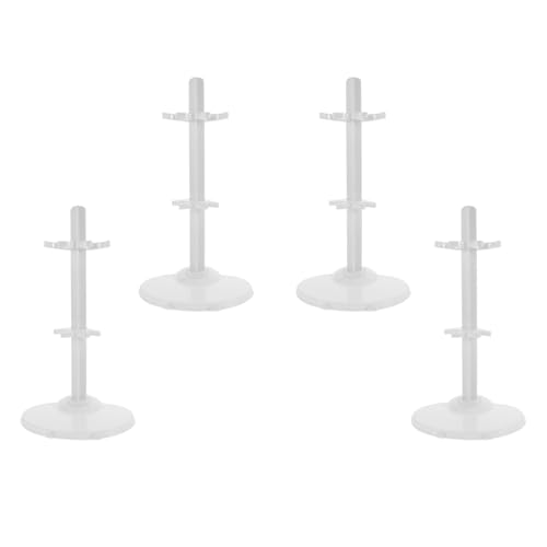 CLISPEED 4 Sätze Puppenständer Doll Display Rack Puppenhalterung Stabil und Praktisch für Puppenpräsentation und Aufbewahrung Geeignet als Geschenk CLISPEED 4 Sätze Puppenständer Doll Display Rack Puppenhalterung Stabil und Praktisch für Puppenpräsentation und Aufbewahrung Geeignet als Geschenk von CLISPEED