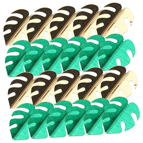 CLISPEED 4 Schildkrötenblatt-Konfetti Partydekorationen Sommer Hawaii Party Konfetti sommerstrand streuen konfetti Hochzeit Mittelstücke Tischkonfetti Strandtisch Streudeko Papier von CLISPEED