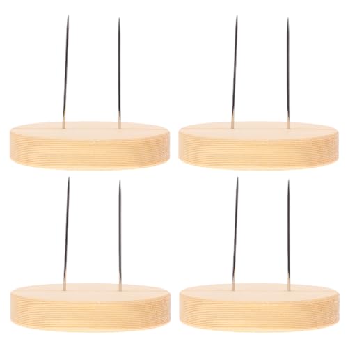 CLISPEED 4 Stück Holzsockel Puppenständer für Filzpuppen Stabiles Display für DIY Handarbeiten Vielseitiger Halter für Puppen und Kleine Kunstwerke als Dekorativer Ständer und CLISPEED 4 Stück Holzsockel Puppenständer für Filzpuppen Stabiles Display für DIY Handarbeiten Vielseitiger Halter für Puppen und Kleine Kunstwerke als Dekorativer Ständer und von CLISPEED