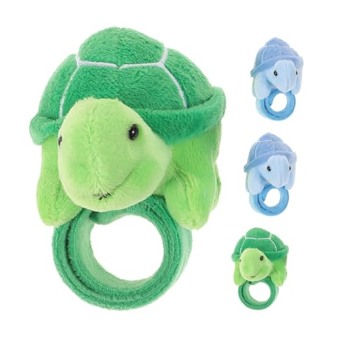 CLISPEED 4 Stück Niedliche Schildkröten Handgelenkarmbänder Vielseitige Tier Schnappbänder für Partys Reisen und Alltag als und Deko CLISPEED 4 Stück Niedliche Schildkröten Handgelenkarmbänder Vielseitige Tier Schnappbänder für Partys Reisen und Alltag als und Deko von CLISPEED