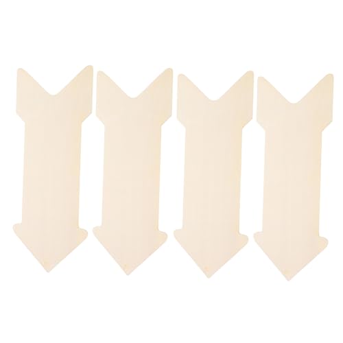 CLISPEED 4 Stück Pfeilornamente aus Holz Handwerk Form malen drinnen Wohnkultur Decoupage-Papier Holzschild leer Holzverzierungsrohlinge leere Holzspäne Wandhängedekoration hölzern Beige CLISPEED 4 Stück Pfeilornamente aus Holz Handwerk Form malen drinnen Wohnkultur Decoupage-Papier Holzschild leer Holzverzierungsrohlinge leere Holzspäne Wandhängedekoration hölzern Beige von CLISPEED
