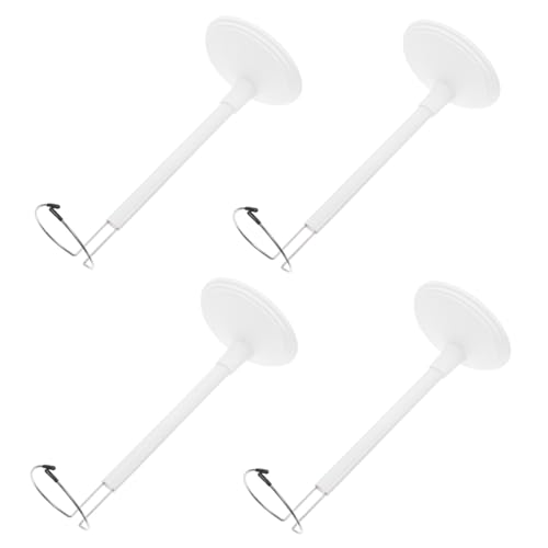 CLISPEED 4 Stück Puppenständer Weiß Höhe Verstellbar Tragbar Leicht Puppenhalterung für Display und Modelle Aufbewahrung Zuhause CLISPEED 4 Stück Puppenständer Weiß Höhe Verstellbar Tragbar Leicht Puppenhalterung für Display und Modelle Aufbewahrung Zuhause von CLISPEED
